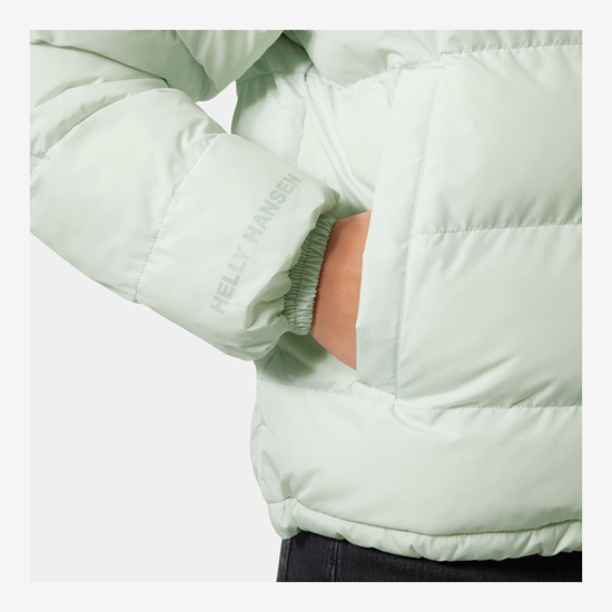 HELLY HANSEN ž puhovka 54061 403 YU 23 REVERSIBLE PUFFER seafoam
