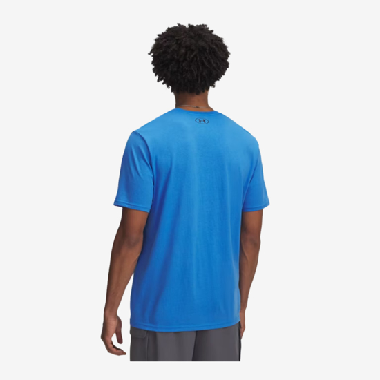 UNDER ARMOUR m majica 1329582-402 TEAM ISSUE WORDMARK blue atlantis