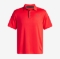 UNDER ARMOUR m golf majica TECH POLO racer red pitch gray