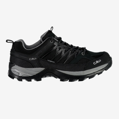 CMP m pohodni čevlji 3Q54457 73UC RIGEL LOW WATERPROOF nero grey