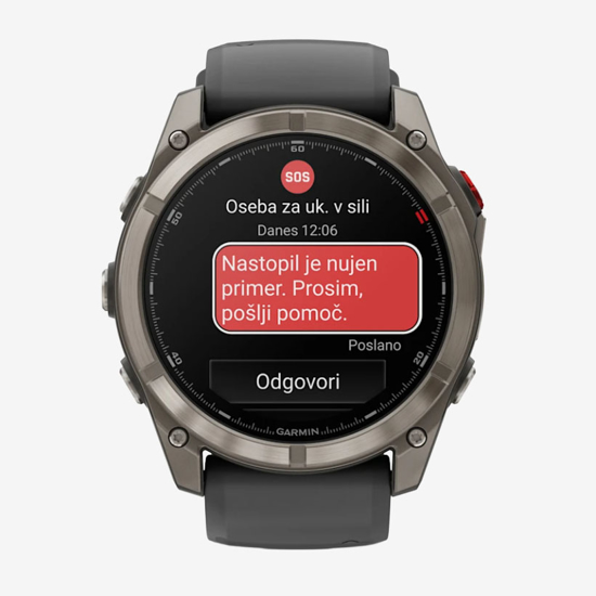 GARMIN športna ura FENIX® 8 PRO 010-03199-11 AMOLED 51 mm LTE SAPPHIRE