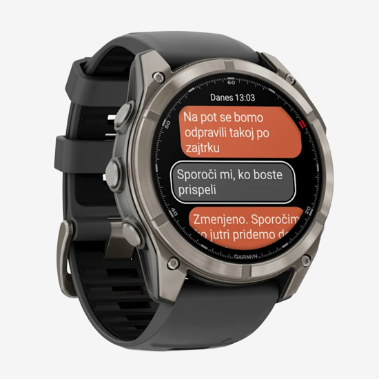 GARMIN športna ura FENIX® 8 PRO 010-03199-11 AMOLED 51 mm LTE SAPPHIRE