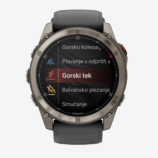 GARMIN športna ura FENIX® 8 PRO 010-03199-11 AMOLED 51 mm LTE SAPPHIRE