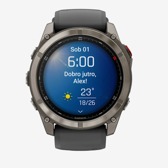 GARMIN športna ura FENIX® 8 PRO 010-03199-11 AMOLED 51 mm LTE SAPPHIRE