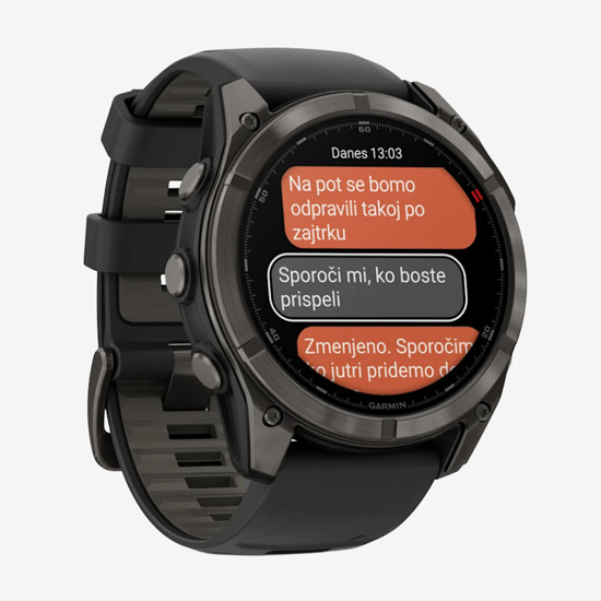 GARMIN športna ura FENIX® 8 PRO 010-03199-01 AMOLED 51 mm LTE SAPPHIRE