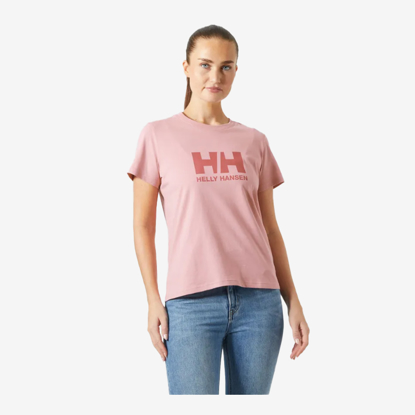 HELLY HANSEN ž majica 54593 057 HH LOGO T-SHIRT 3.0 pink salt