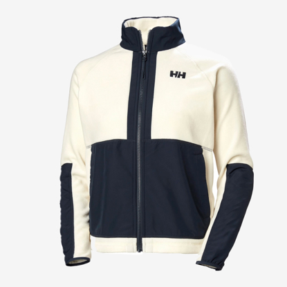 HELLY HANSEN ž flis 54078 034 W RIG FLEECE JACKET cream