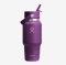 HYDRO FLASK 24 oz WIDE MOUTH TRAVEL BOTTLE WITH FLEX STRAW CAP beachplum