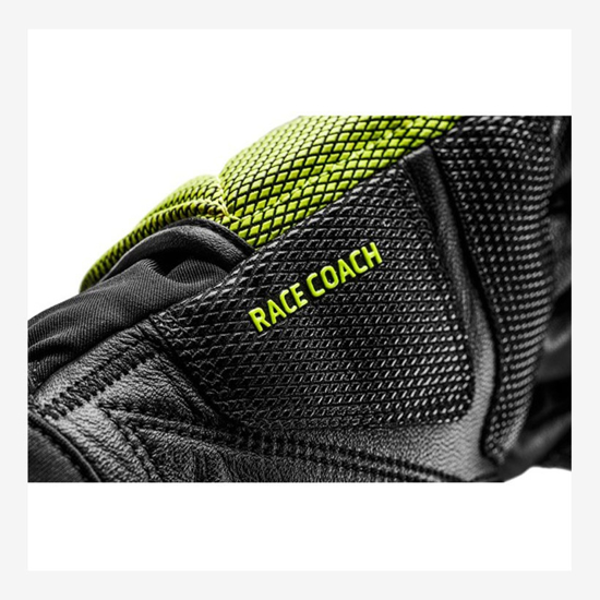 LEKI odr smučarske rokavice 654803301 WCR COACH 3D black lemon