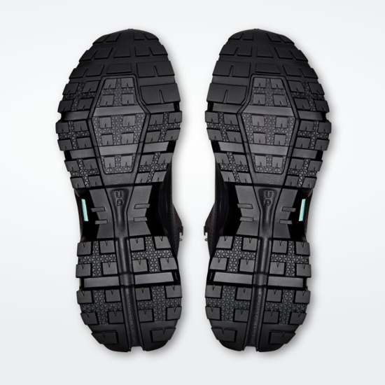 ON m trail copati 3MF10161043 CLOUDROCK MID WATERPROOF black black