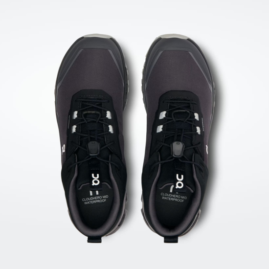 ON otr trail copati 3YD30020106 CLOUDHERO MID WATERPROOF black eclipse