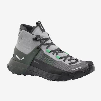 SALEWA m pohodni čevlji 61453 0543 WILDFIRE NXT MID GORETEX® alloy dark olive