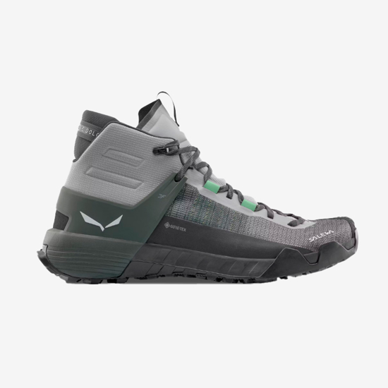SALEWA m pohodni čevlji 61453 0543 WILDFIRE NXT MID GORETEX® alloy dark olive