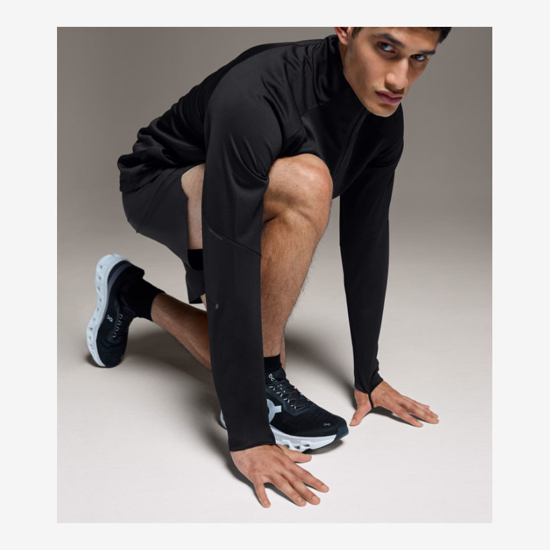 On m majica 1ME10600553 CLIMATE SHIRT black