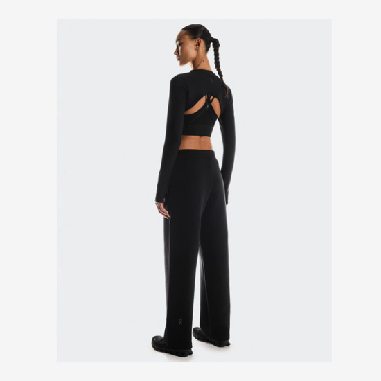 On ž hlače 1WF30390553 FOCUS TECH SWEATPANTS black