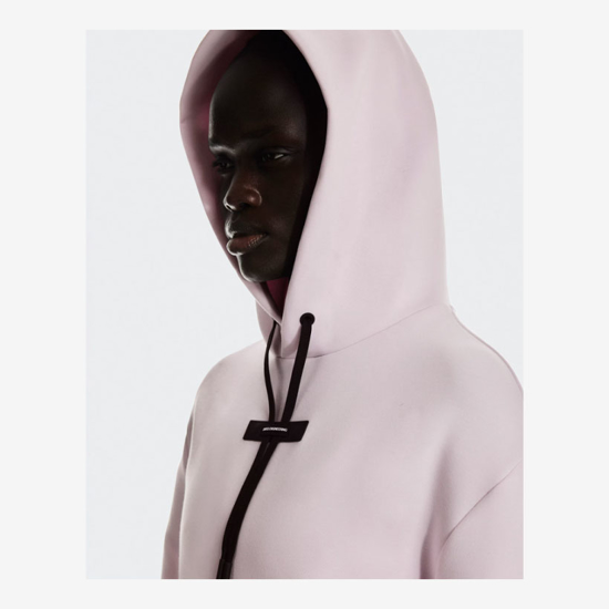 ON ž kapucar 1WF30363368  FOCUS TECH HOODIE orchid