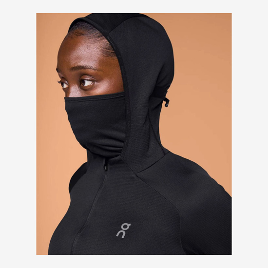 ON ž jopica 1WE10330553 CLIMATE ZIP HOODIE black