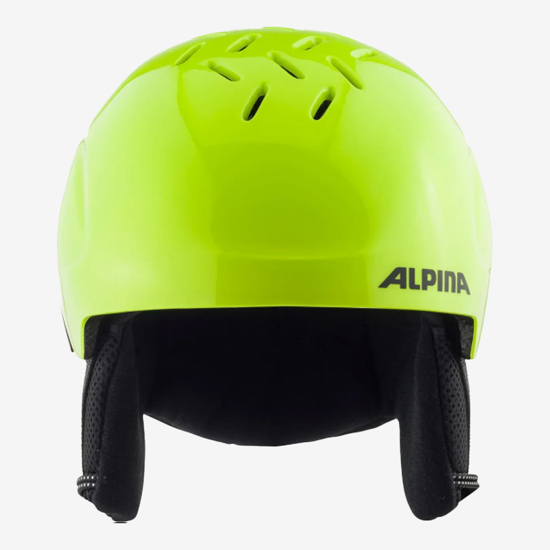 ALPINA otr smučarska čelada A9246 50 PIZI neon yellow matt