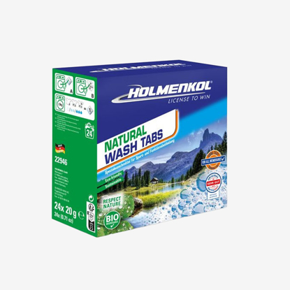 HOLMENKOL čistilo 22946 NATURAL WASH TABS 24X20G