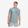 UNDER ARMOUR m majica 1329582-323 TEAM ISSUE WORDMARK serpentine jasper blue