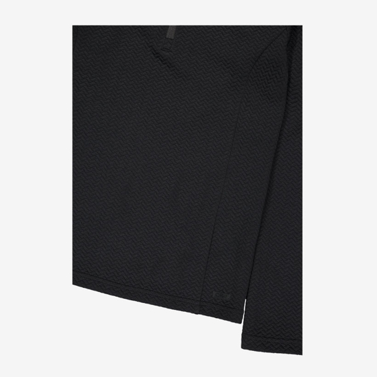 CMP ž puli 34L4226 U901 STRETCH TURTLENECK WITH JACQUARD PRINT black