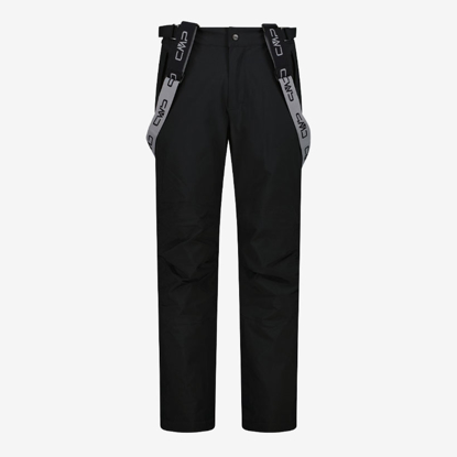 CMP m smučarske hlače 3W17397N 90BG SKI SALOPETTES WHITE REMOVABLE STRAPS nero