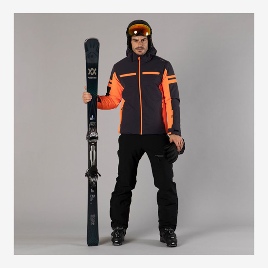 CMP m smučarske hlače 34W4367 U901 SOFTSHELL SKI SALOPETTES black