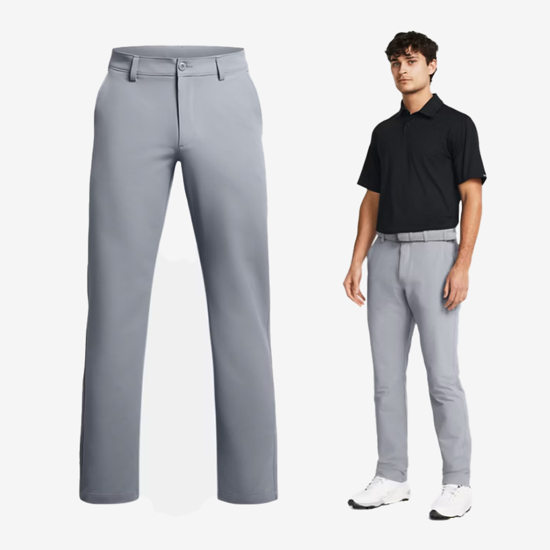 UNDER ARMOUR m golf hlače 1374606-035 MATCHPLAY TAPERED GOLF TROUSERS steel