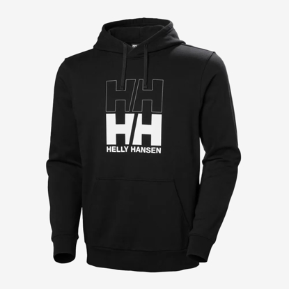 HELLY HANSEN m kapucar 54526 994 BOX HOODIE black