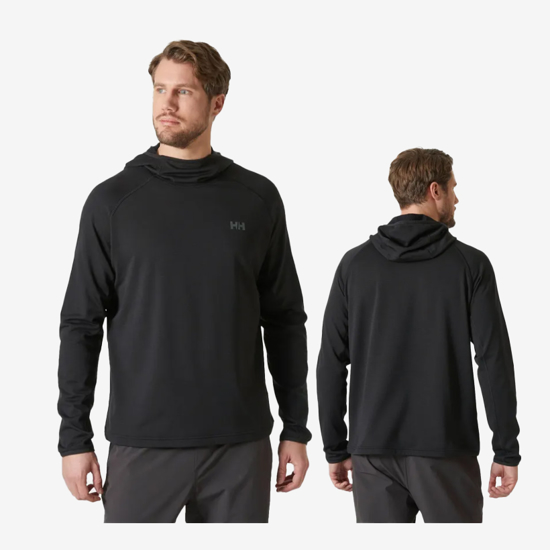 HELLY HANSEN m kapucar 49551 990 VERSALITE FLEECE HOODIE black