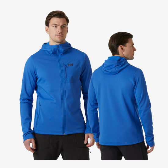 HELLY HANSEN m jopica 49547 543 VERSALITE FLEECE HOODIE cobalt