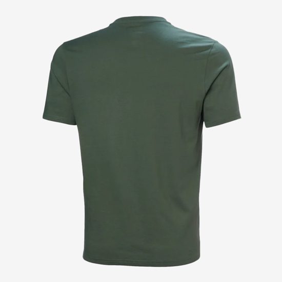 HELLY HANSEN m majica 54597 390 HH BOX T-SHIRT 2.0 jungle green