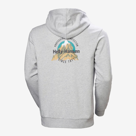 HELLY HANSEN m kapucar 54524 948 BOX HOODIE grey melange