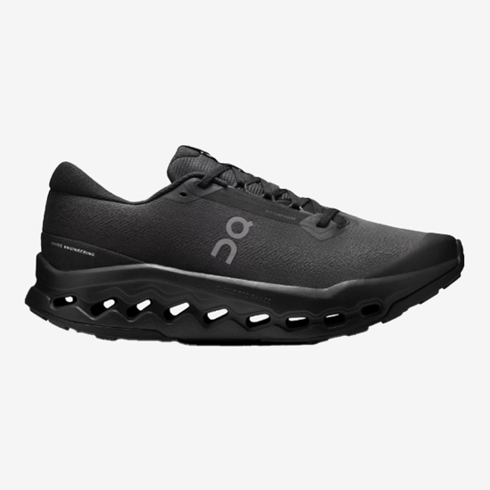 On m trail copati 3MF30241043 CLOUDSURFER TRAIL 2 WATERPROOF black black