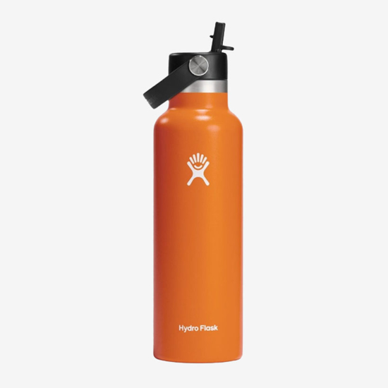 HYDRO FLASK 21 oz STANDARD MOUTH WITH FLEX STRAW CAP S21FS808 621 ml mesa