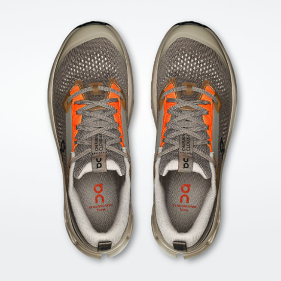 On m trail copati 3MF30223609 CLOUDSURFER TRAIL 2 eclipse cinder