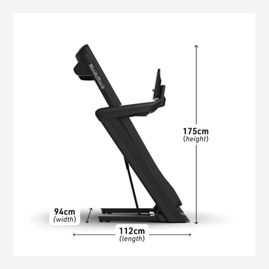 NORDICTRACK tekalna steza NTL13125-INT NT COMMERCIAL LE black