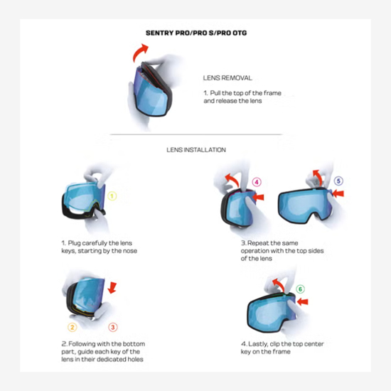 SALOMON odr smučarska očala 478951 SENTRY PRO SIGMA PHOTOCHROMIC ice flow