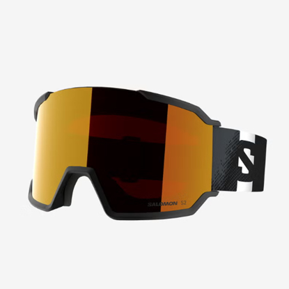 SALOMON odr smučarska očala 479205 S/VIEW 3 black red