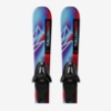 SALOMON otr smučarski set L47660400 QST XS+C5 GW pastel neon blue 3 poppy red