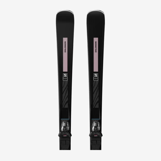 SALOMON odr smučarski set L476566 E S/MAX N°8 + M10 GW L80 black rose gold met