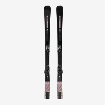 SALOMON odr smučarski set L476566 E S/MAX N°8 + M10 GW L80 black rose gold met
