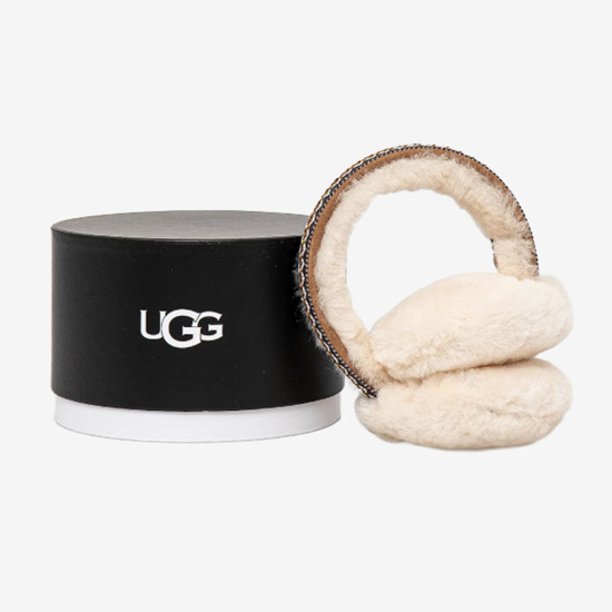 UGG naušniki 20496 TASMAN SHEEPSKIN EARMUFF chestnut
