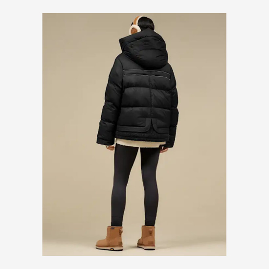 UGG naušniki 20955 SHEEPSKIN EMBROIDERY EARMUFF chestnut