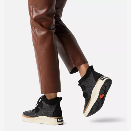 SOREL ž škornji NL5154 011 OUT N ABOUT™ IV black chalk