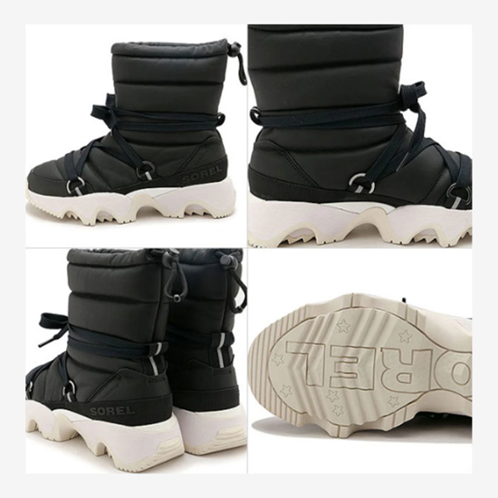 SOREL ž škornji NL5131 010 KINETIC™ IMPACT NXT WATERPROOF black sea salt