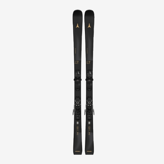 ATOMIC ž smučarski set AASS03606 CLOUD C7 BLACK + M 10 GW black
