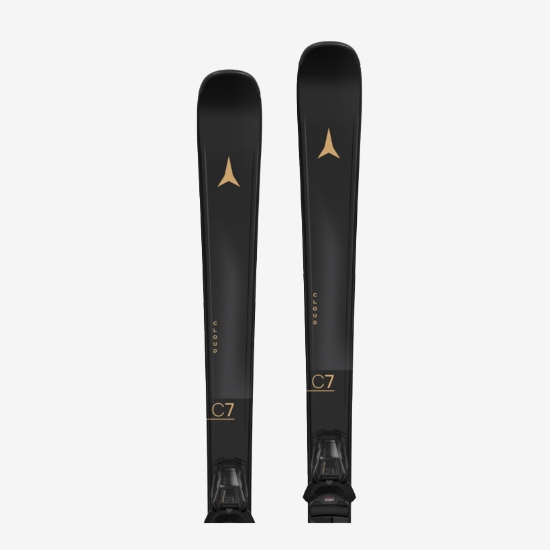 ATOMIC ž smučarski set AASS03606 CLOUD C7 BLACK + M 10 GW black
