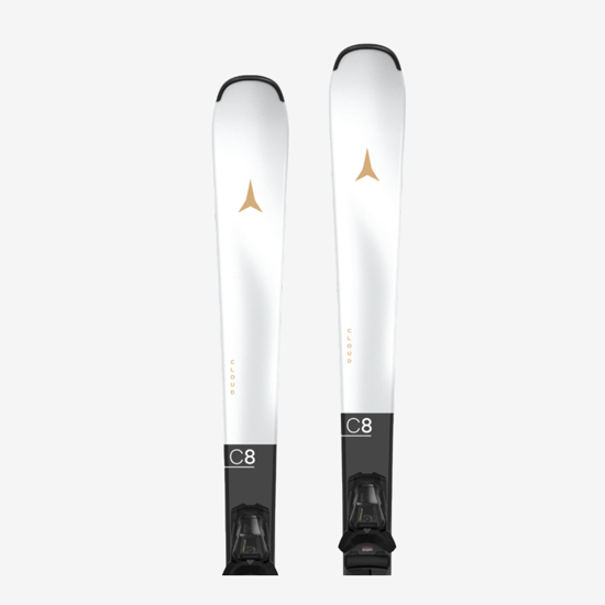 ATOMIC ž smučarski set AASS03604 CLOUD C8 + M 10 GW white black
