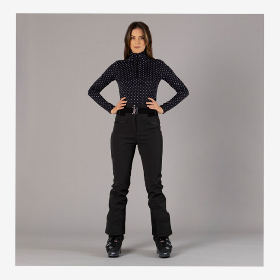 CMP ž puli 34L4306 16ZU SOFTECH TURTLENECK WHIT PRINT blue ink bianco